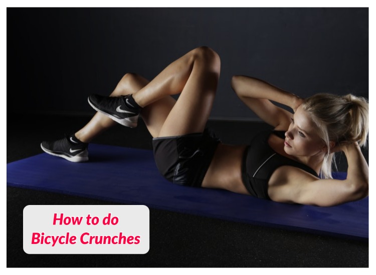 bicycle crunches - Manual & Machine Exercise