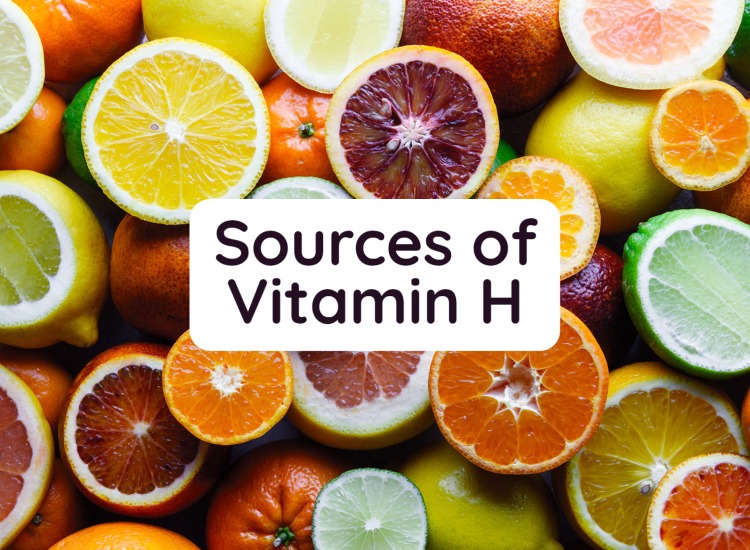 Sources of Vitamin H